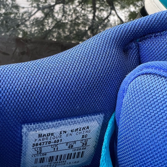 Nike Air Jordan 1 Phat Basketball Shoe Mens SZ 12 364770-401 Charlotte Hornets - Picture 8 of 8